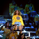 Beyoncé performs during 2018 Coachella Valley Music And Arts Festival Weekend 1 at the Empire Polo Field on April 14, 2018, in Indio, Calif.
